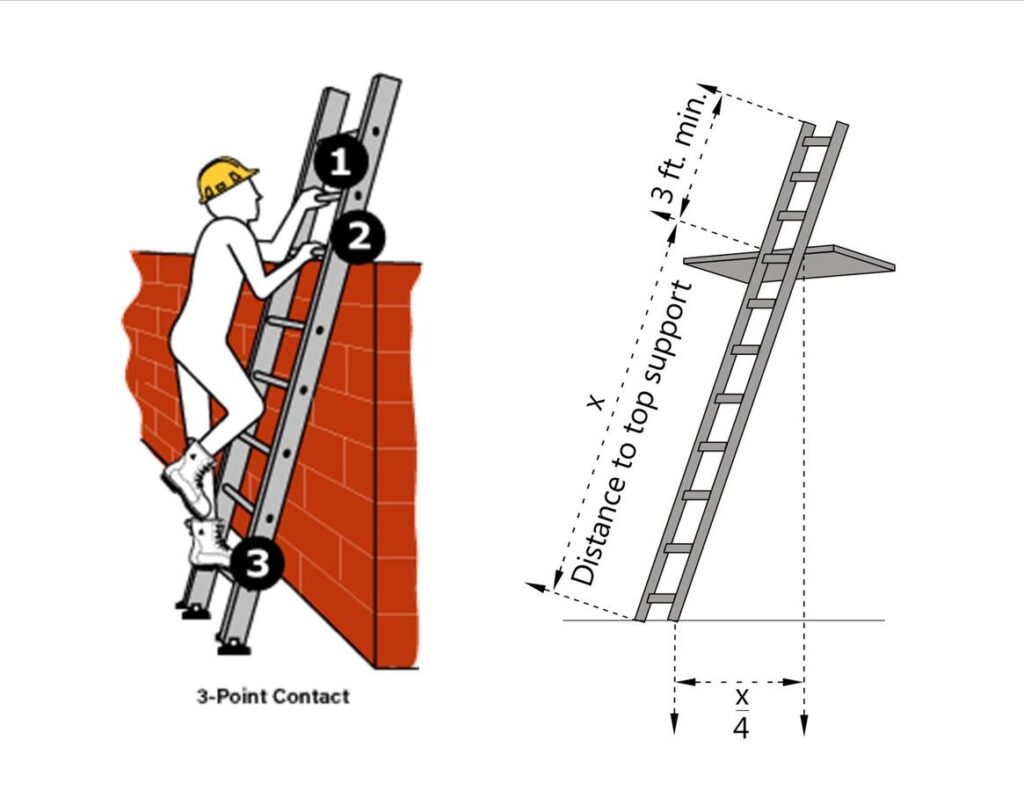 Safety When Using A Portable Ladder - ALCA